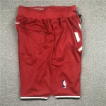 NBA Rockets Chinese version Just don shorts Rouge simple